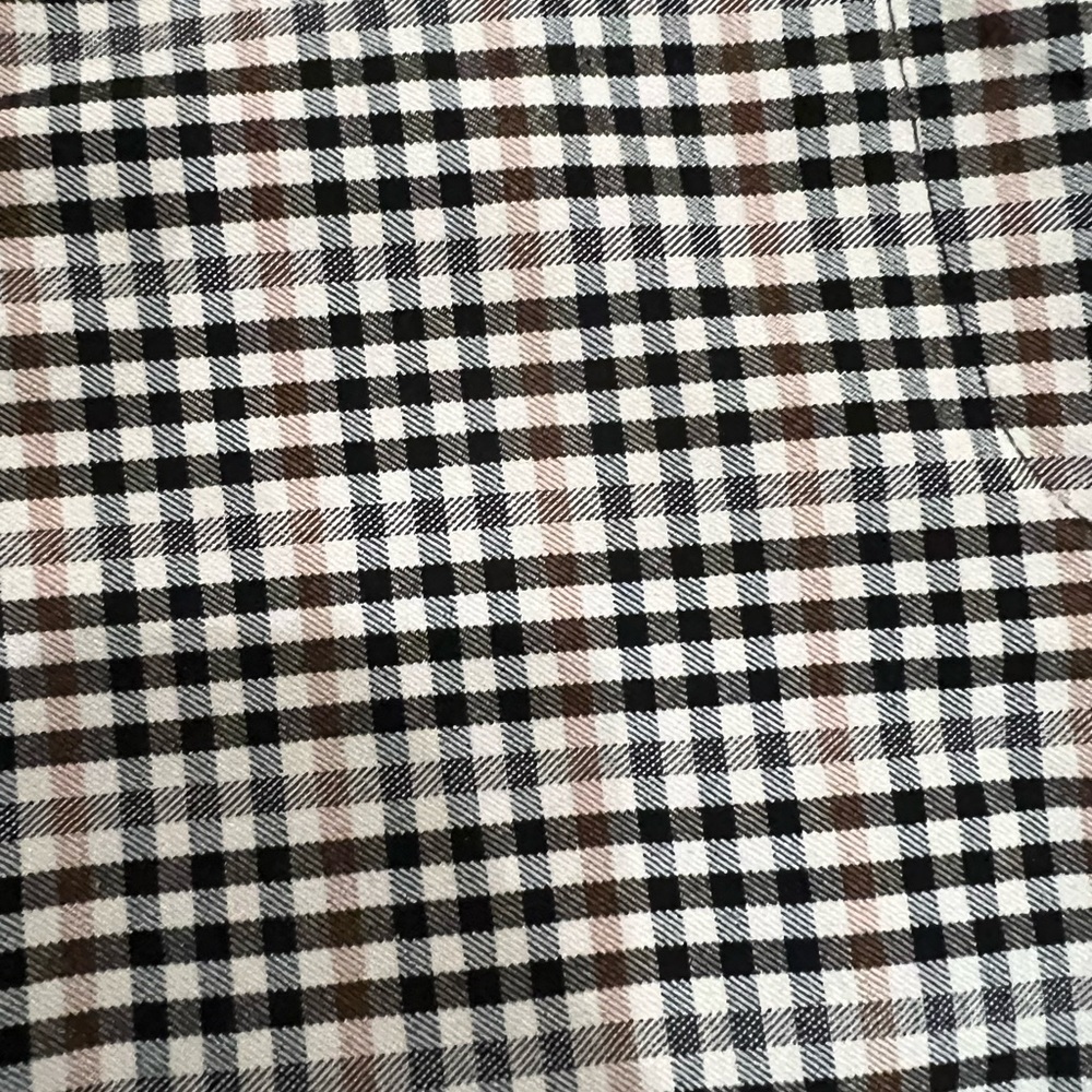 Checked Stretch Pants - Picture 4 of 4